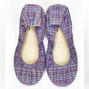 Storehouse Leather Flats Size 10 Purposely Plaid